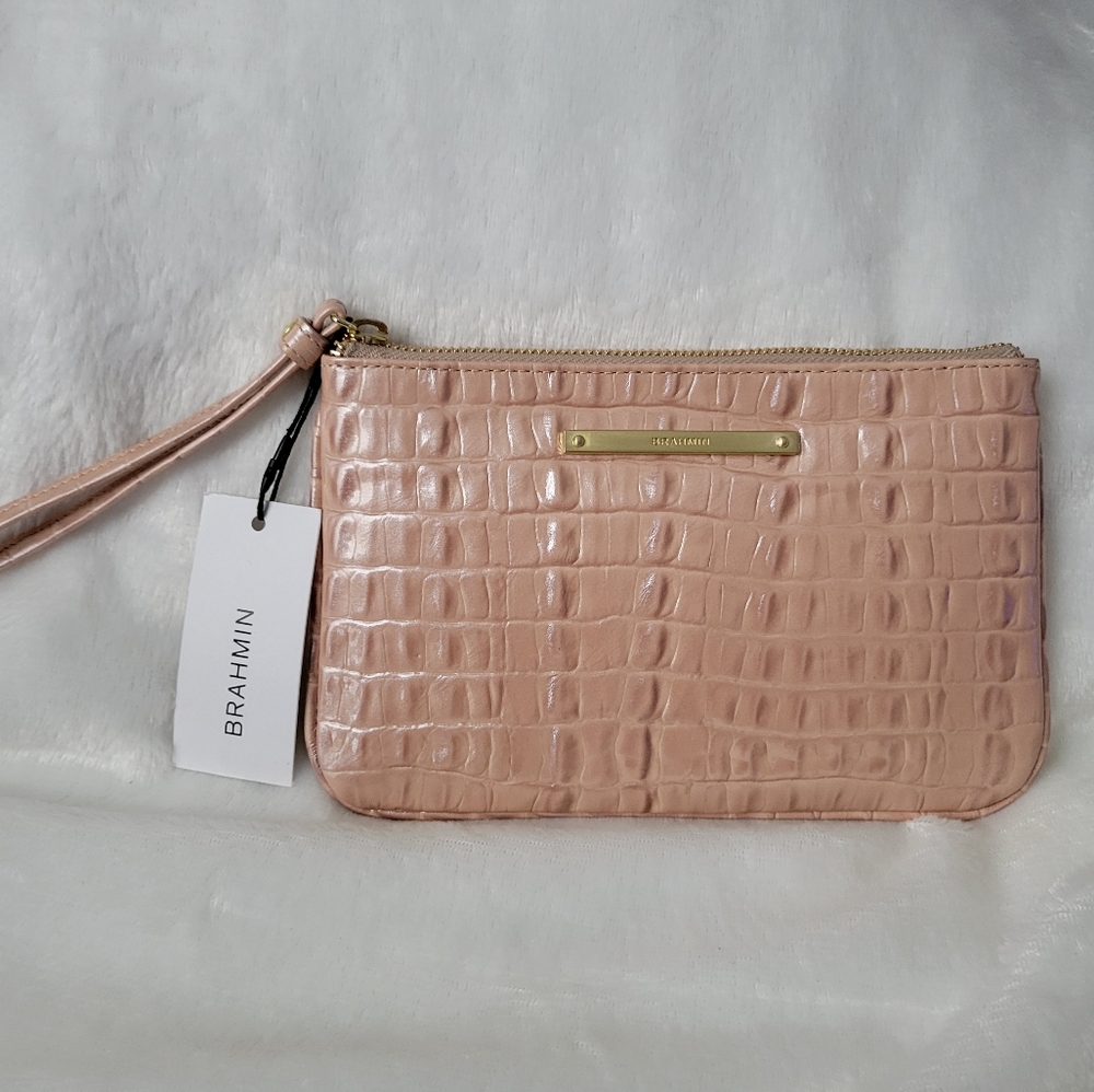 Brahmin Sally Leather wristlet/clutch